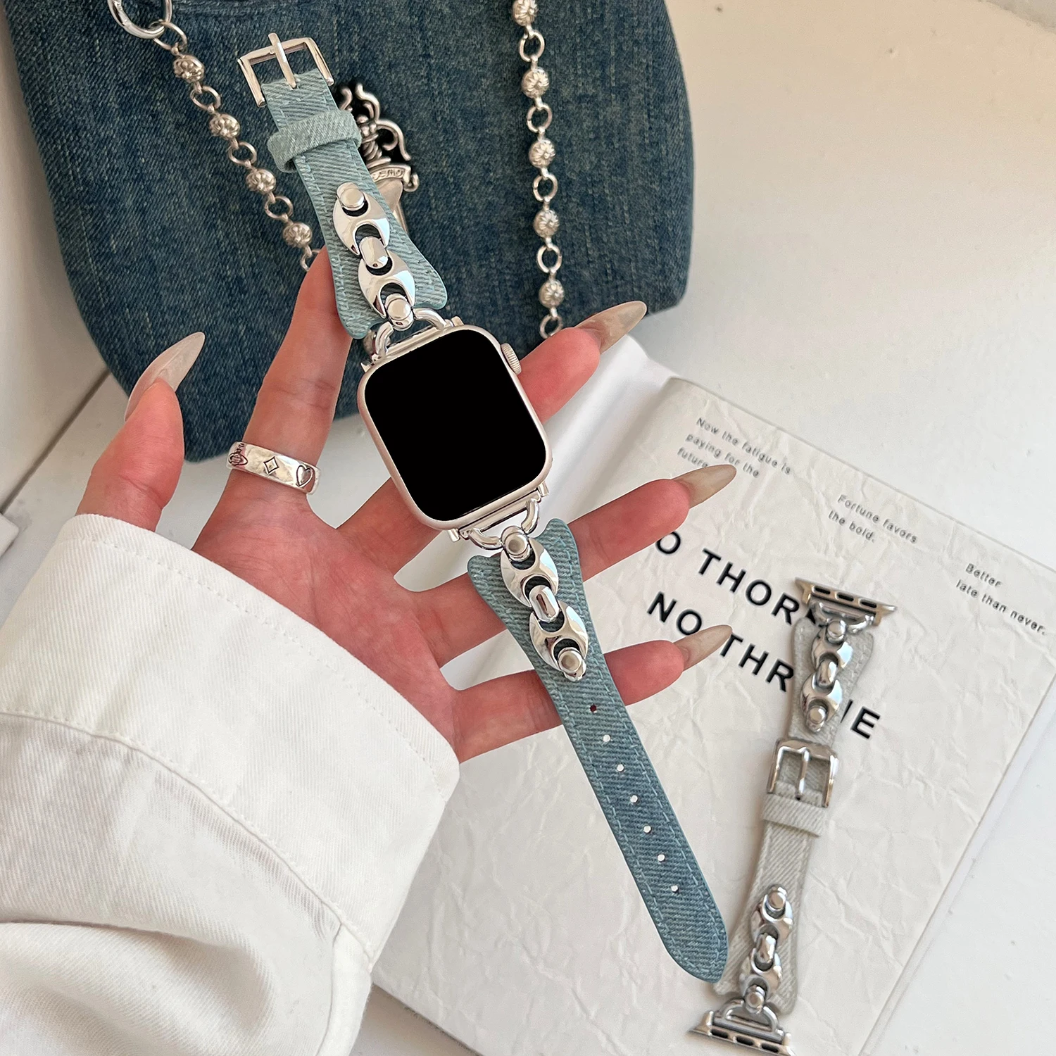 Premium Leather Watch Strap - Elegant and Fashionable Accessory