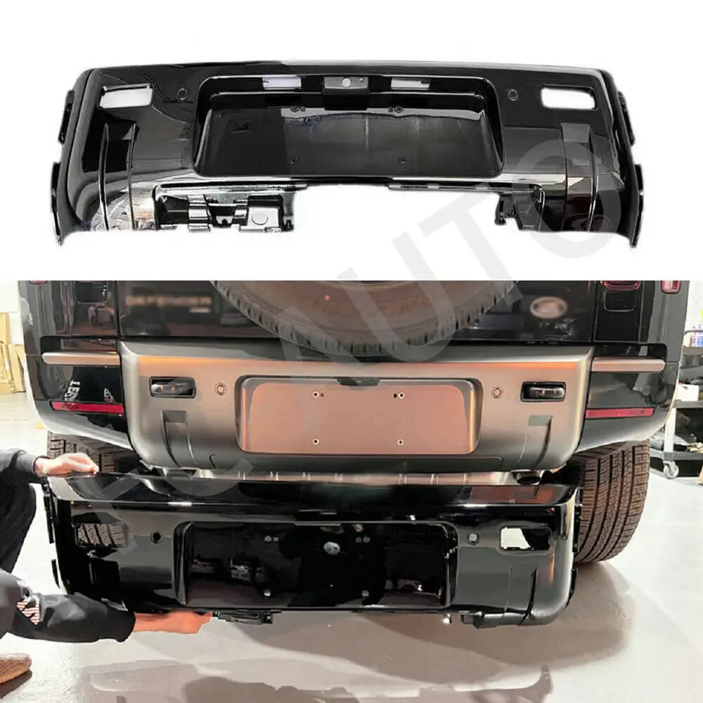 Edelstahl Externe Hinten Stoßstange Schutz Platte Schützen Abdeckung Trim,  für Land Rover Defender 110 130 2020-2021, Auto Zubehör - AliExpress