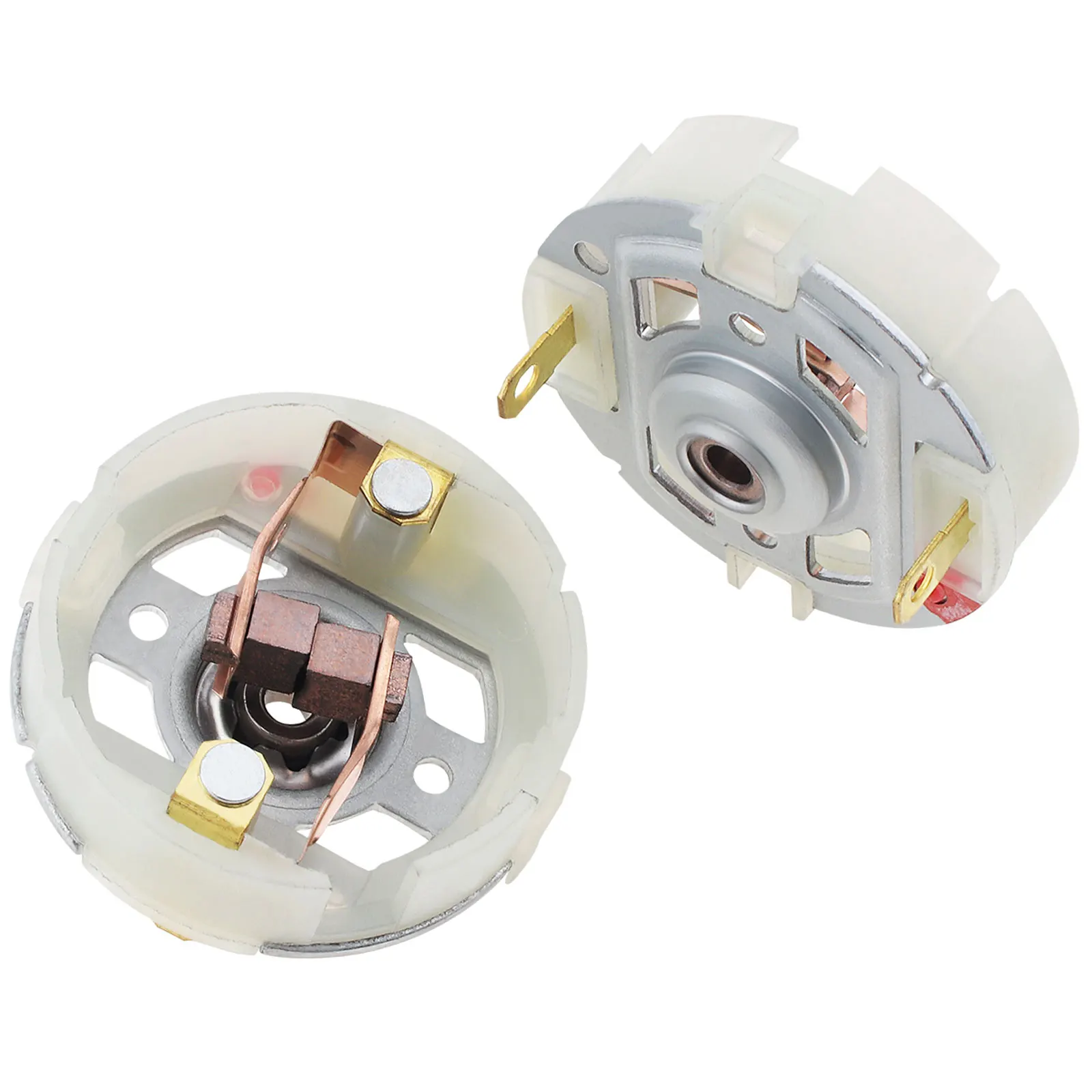 DC Motor 2pcs RS550 Carbon Brush Holder for Electric Drill / Electric Screwdriver Copper Brush Durable