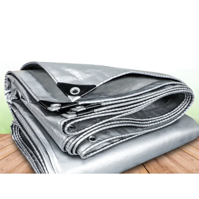 0,32 Mm -Es Pe Pulpaulin Esőálló Kendő Kültéri Kerti Növényi Fészer Hajó Autó Teherautó -Canopys Vízálló Árnyékoló Vitorla Pet Dog Ház Burkolata - Image 5