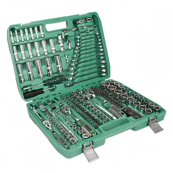 72 Teeth 151/216PCS Professional Auto Repair Tool Set, Home Hardware Hand Tool Set, Auto Repair Set Tool Box Best Gift for Fathe 1