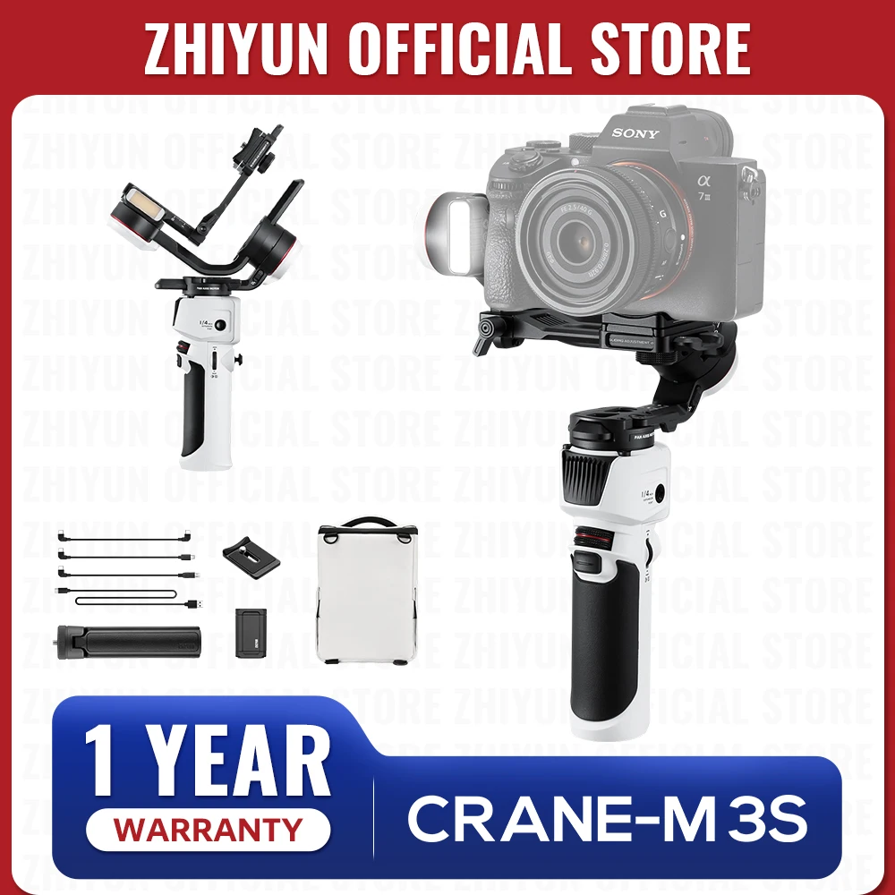 スマホアクセサリー crane M3 S Crane M3S 3-Axis Camera Gimbal | Camera stabilizer | ZHIYUN