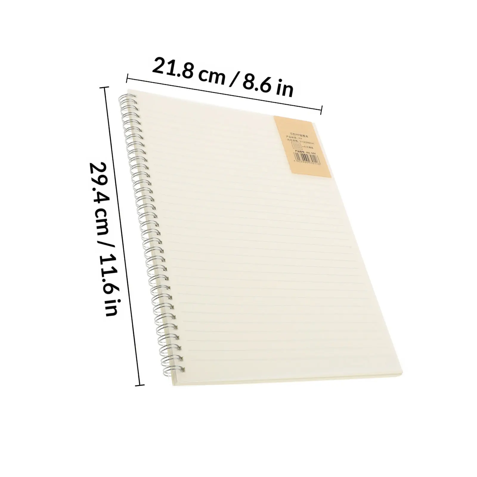 1Pcs 심플하면서도 세련된 코일 노트패드 휴대용 컴팩트 디자인 언제든지 어디서나 글쓰기에 적합 학생 사무직 직원