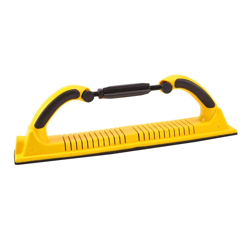 

70X400mm Dry Grinding Hand Push Board Car Putty Ash Hand Planer Rectangular Vacuum Sandpaper Grinding Ash Board Tool