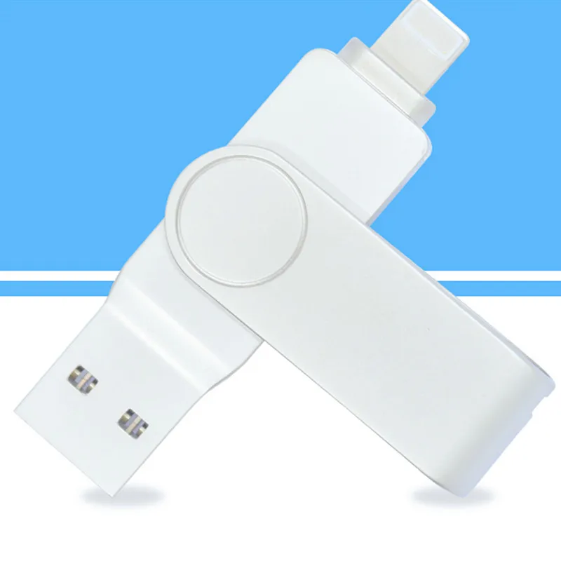 OTG USB Flash Drive 64GB 3.0 Pendrive 128GB USB Stick 256GB Memory For iPhone 15 14 13 12 11 IOS IPAD PC 512 GB