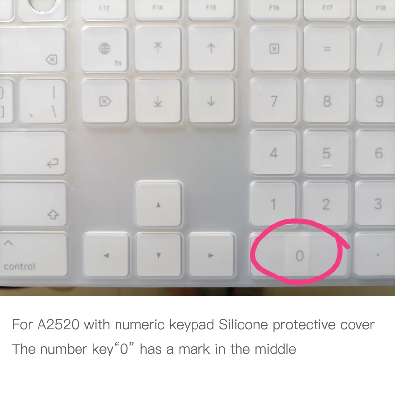 toque id e teclado numérico a2520, a2449, a2450, nós teclas de layout