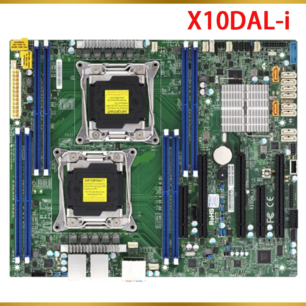 

For Supermicro Workstation Motherboard LGA2011 E5-2600 v4/v3 Family Processor SATA3 LGA2011 DDR4 X10DAL-i