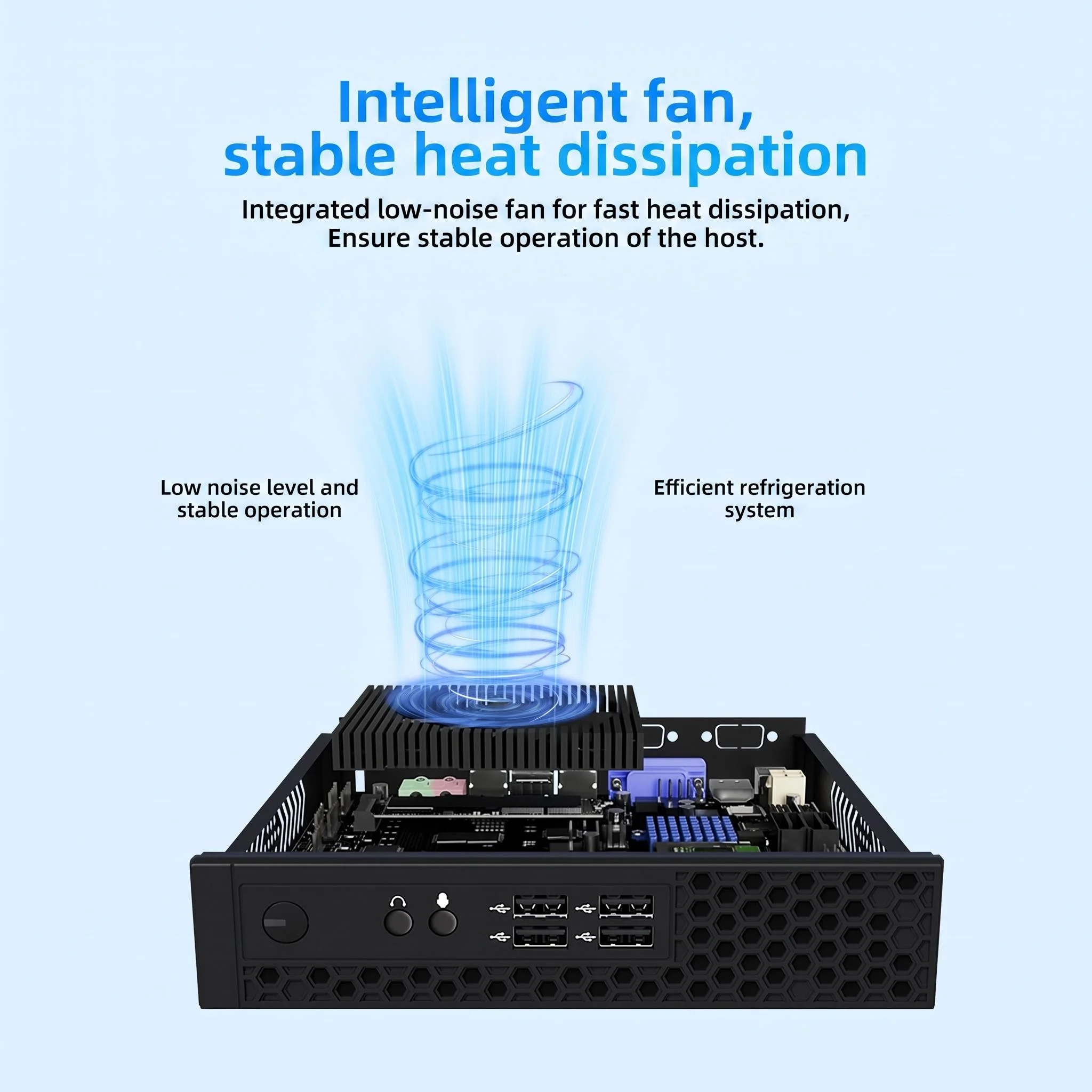 Texhoo MINI PC Intel Core i5‑8305G AMD GPU Radeon RX Vega M GL 4GB HBM2 16G DDR4 2666Mhz 512G SSD Desktop Mini Computers WIFI6