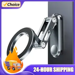 Magnetic Foldable Phone Holder and Stand for Outdoor, Travel, Office, and On - the - Go Use