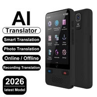 Portable Ai Language Translator Device with 138 Languages Voice Translating Offline Translation Support Voice Video Recording