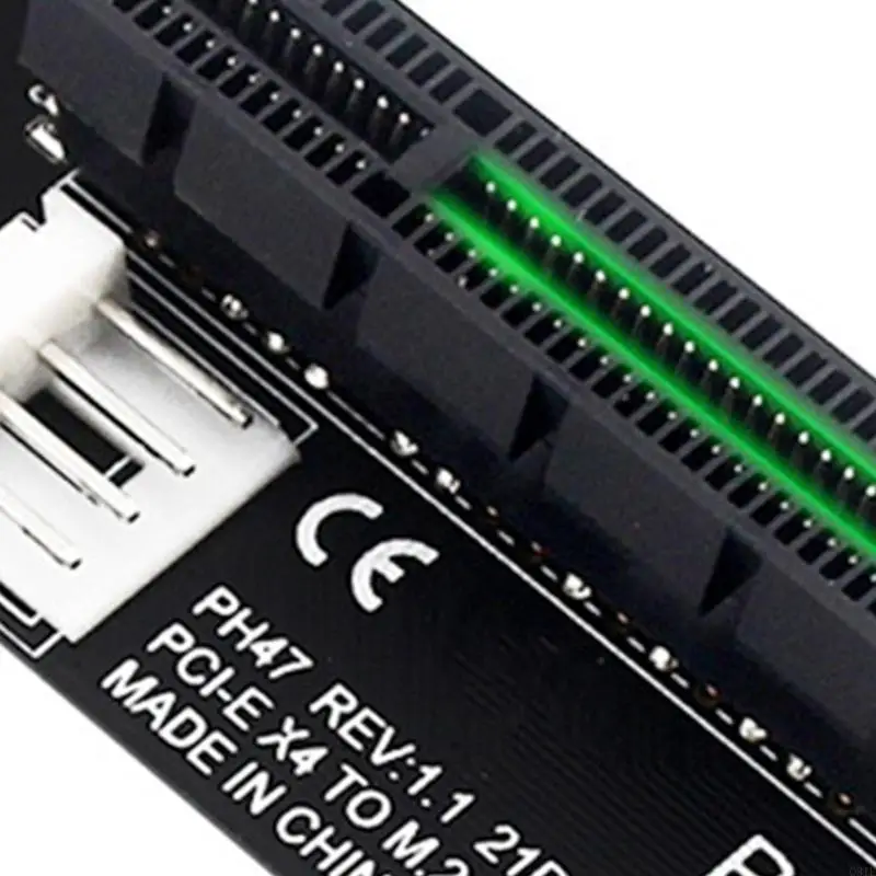 M.2 to PCIE 4X Risers Card Transfer Adapter PCIE Card Hard Converter for Computer Accessories Q81E
