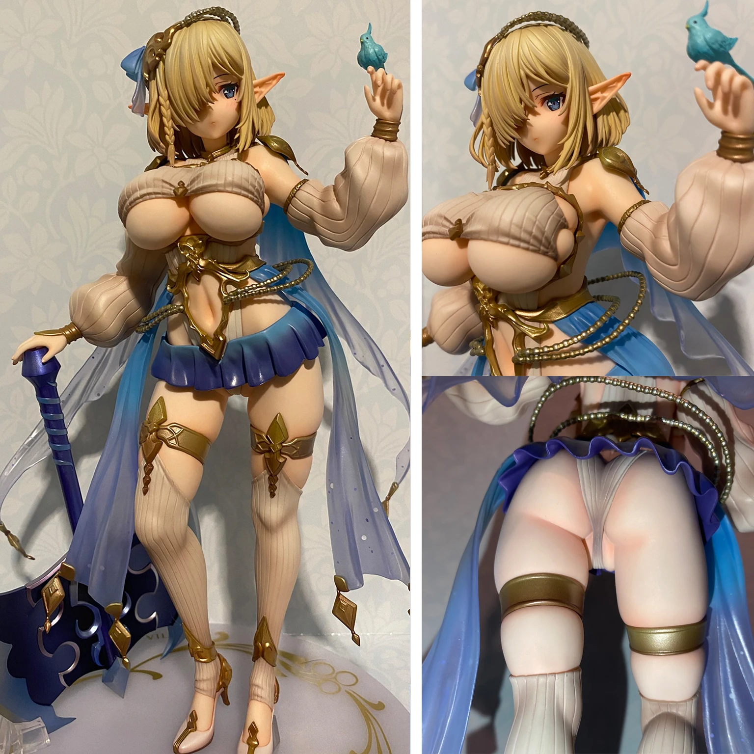 

25CM Anime Vertex Elf Mura 5th Kukuru 1/6 Sexy Girl PVC Action Figures Hentai Collection Model Toys Doll Birthday Gift Ornament