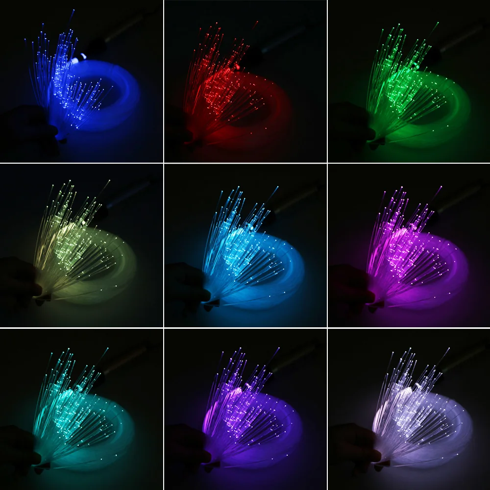 Car use DC12V 6W RGB LED Fiber Optic light engine with Smart Mobile Control Bluetooth APP &Music controller