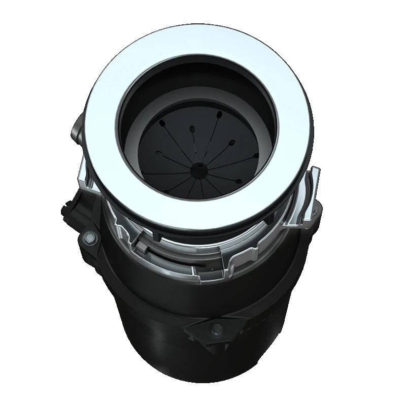 Kitchen Food Waste Shredder 370W 3-Stage Grinding Food Waste Disposer Air Switch Connect The Dishwasher Electric Food Crusher 6
