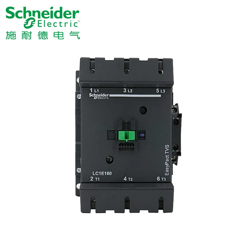 슈나이더 일렉트릭 AC 콘택터 LC1E120M5N 120A - 630A 220V 고전류 LC1E160Q5N 380V 대전류 슈나이더 콘택터