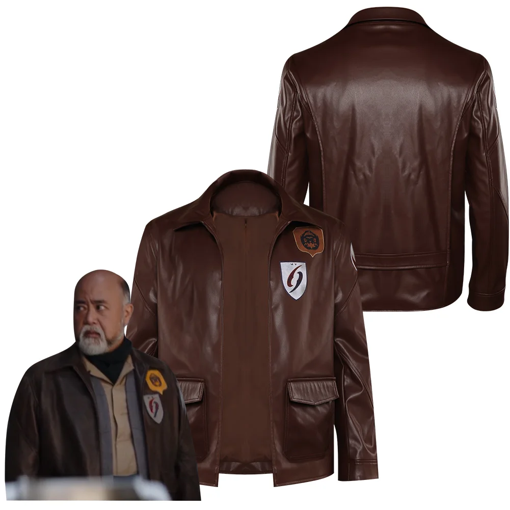 

Captain Carson The Season 3 Cosplay Leather Clothing Costume Outfits Halloween Carnival Party Disguise Suit Men Male Adult