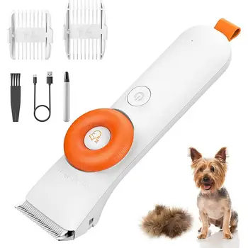 DOGCARE 애완견 미용 전기 이발기, 전문 무소음 이발기, USB 충전식 애완동물 미용 이발기