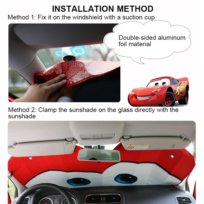 Windshield Sunshade Car Sunshade Windshield Sun Shade Car Cover 6 Colors Eyes Heated Windshield Sunshade Car Window Windscreen Cover Sun Shade Auto Sun Visor Car-covers Car Solar Protection