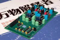 Nos PCM1702 dac decoding board with I2S interface as input and silicon isolation chip 1