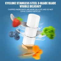 Mélangeurs multifonctionnels électrique ménage ail Masher hachoir à viande bébé aliments supplémentaires remuant l'ail légumes hachoir 3