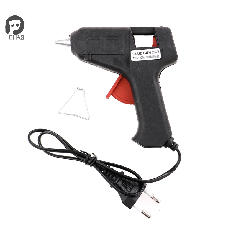 20W Pro Hot Melt Glue Gun Heater Trigger Electric Heating Repair Tool hot melt glue gun hot glue gun