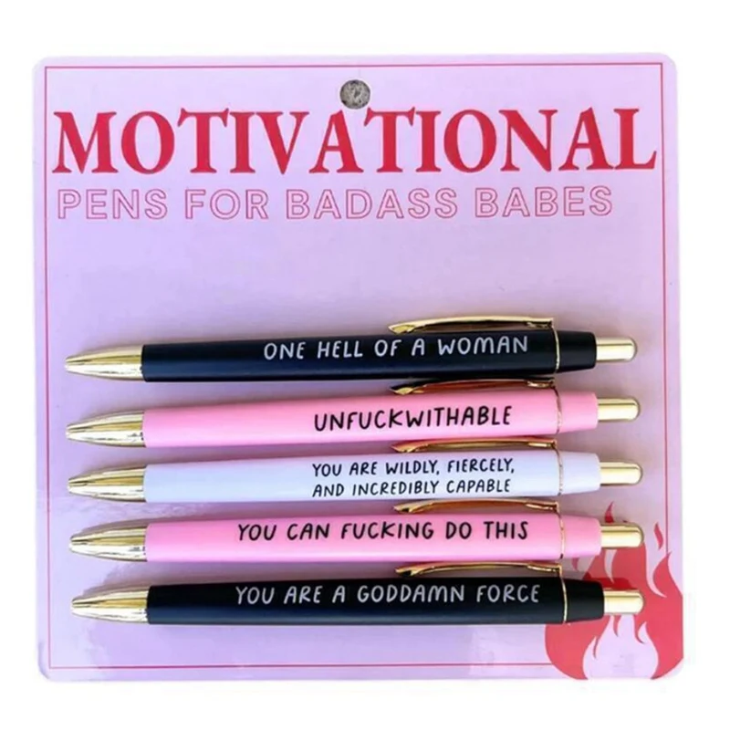 https://ae01.alicdn.com/kf/S2690d93cf26e45b08e384b8074e2a154E/5-Piece-Motivational-Badass-Pen-Set-As-Shown-Office-Gifts-Funny-Daily-Ballpoint-Pens.jpg