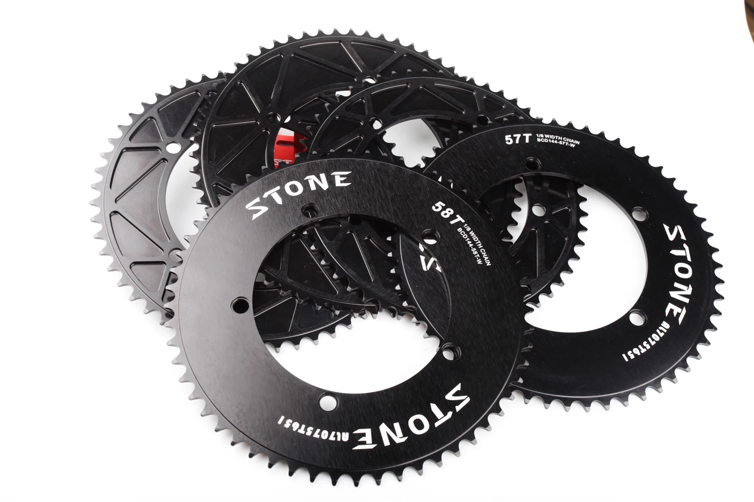 Fixed Gear Bicycle Chainring Single Speed Bike 130 Bcd Chain Wheel Fixie 44t 46t 48t 12x18quot Crankset Plate Bike Spare Parts I3403815432