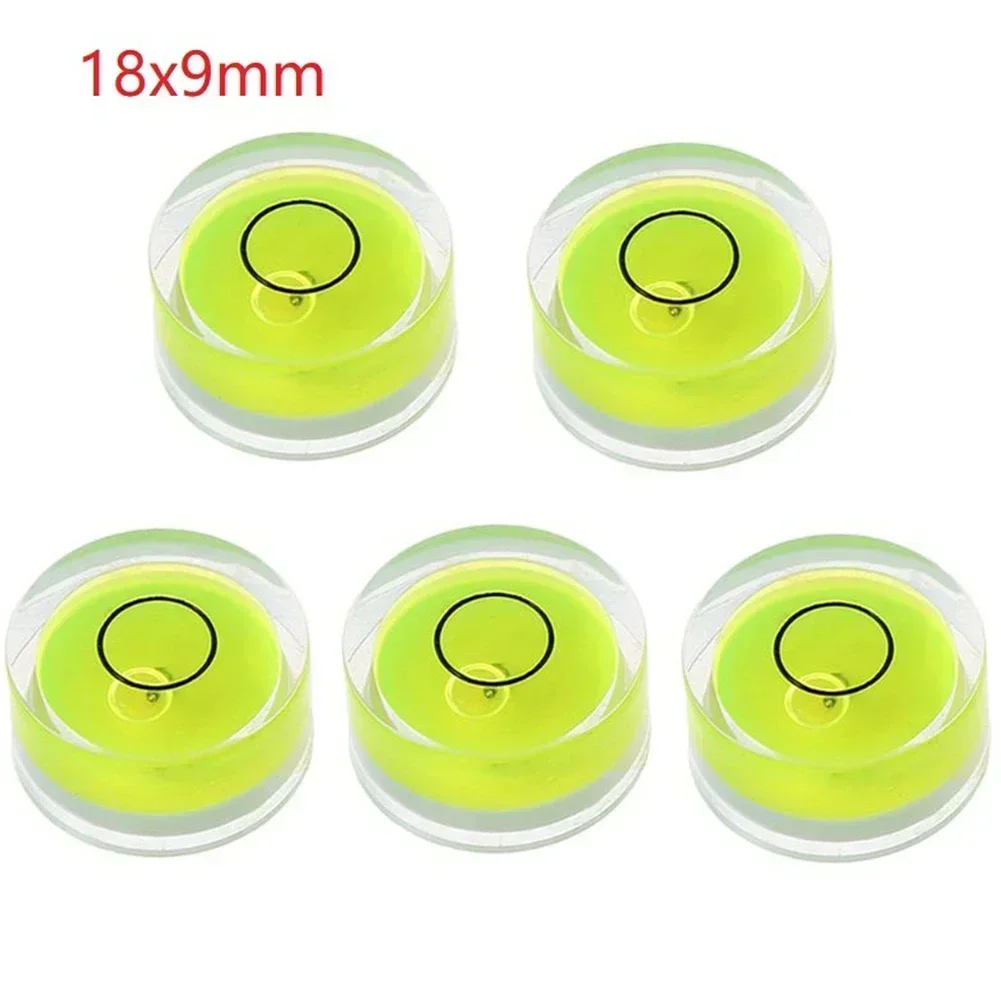 Round Bubble Level Bullseye Level Measurement Instrument 5pcs spirit level,bubble level,portable spirit level