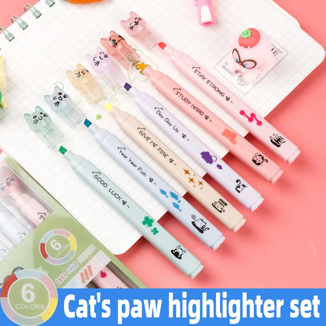 6 Pcs/Set Gel Bible Highlighters Pens No Bleed Assorted Colors Bible  Markers Cute Bible Study Journaling School Supplies Pastel - AliExpress