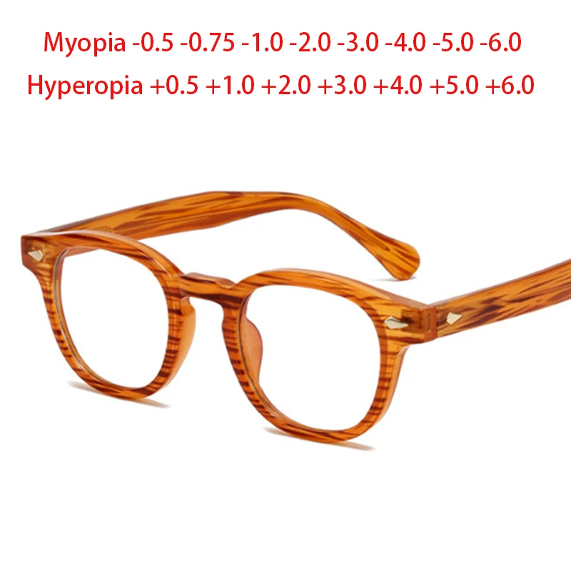 Rama z nitami – okulary korekcyjne dla osób z krótkowzrocznością i nadwzrocznością 5 TR90 rama nity okulary dla osób z krótkowzrocznością dla mężczyzn kobiety okulary korekcyjne krótkowzroczność-0.5 do-6.0, nadwzroczność + 0.5 do + 6.0 3