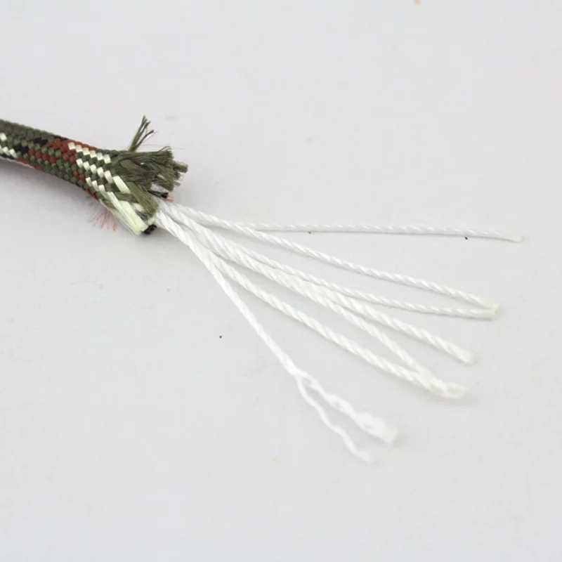 1pair Outdoor Camping Emergency Ignition Shoelaces Survival Tactical Boots Laces Shoe Accessories Wholesale Dropshipping
