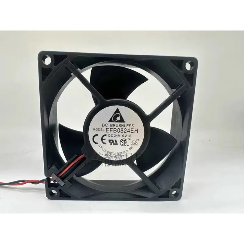 

Original Cooler Fan for Delta EFB0824EH DC24V 0.21A 8025 Dual Ball Inverter Cooling Fan 80*80*25MM