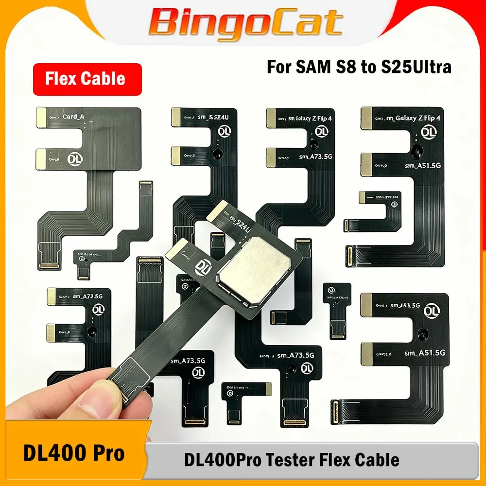DL400 Pro LCD 테스트 플렉스 케이블 (S25 S21 S22 S23 S24 Ul..