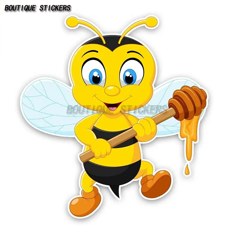 

Bee made honey car sticker to cover scratches, car motorcycle parts waterproof PVC decal, suitcase laptop computer wall sticker