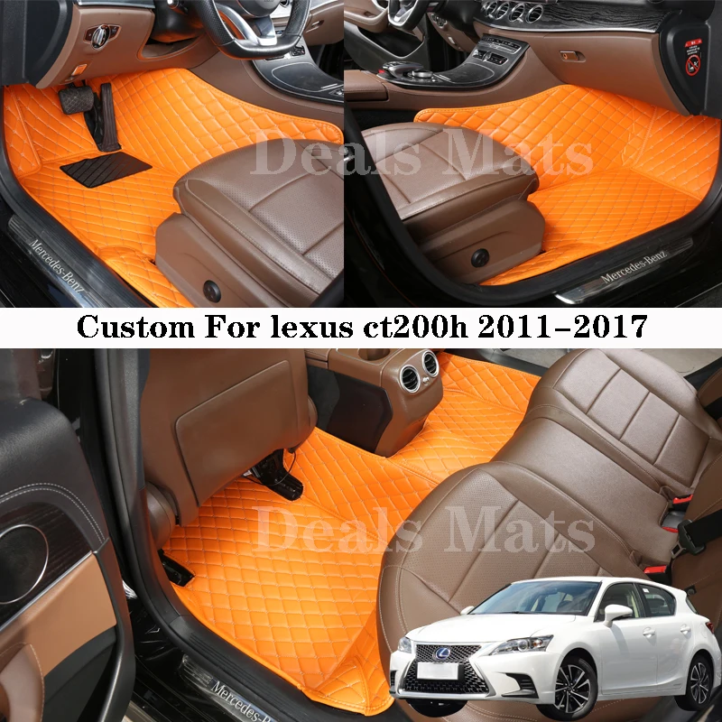 CarFloorMatsForLexusCt200h20112017LeatherForAllSeasons