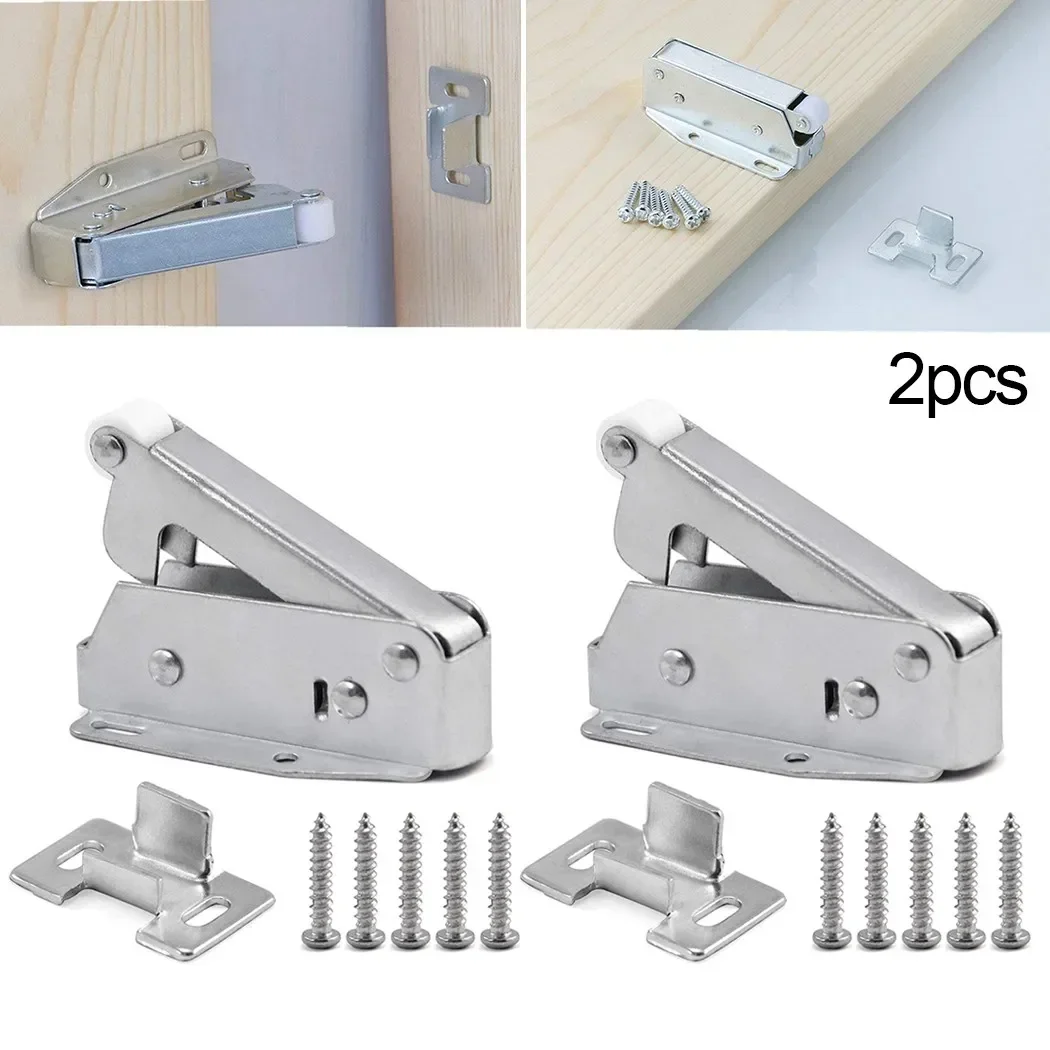 Loft Touch Catch Latch Door Attic Push To Open Auto Latch For Furniture Cupboard Cabinet Door Adjustable Close