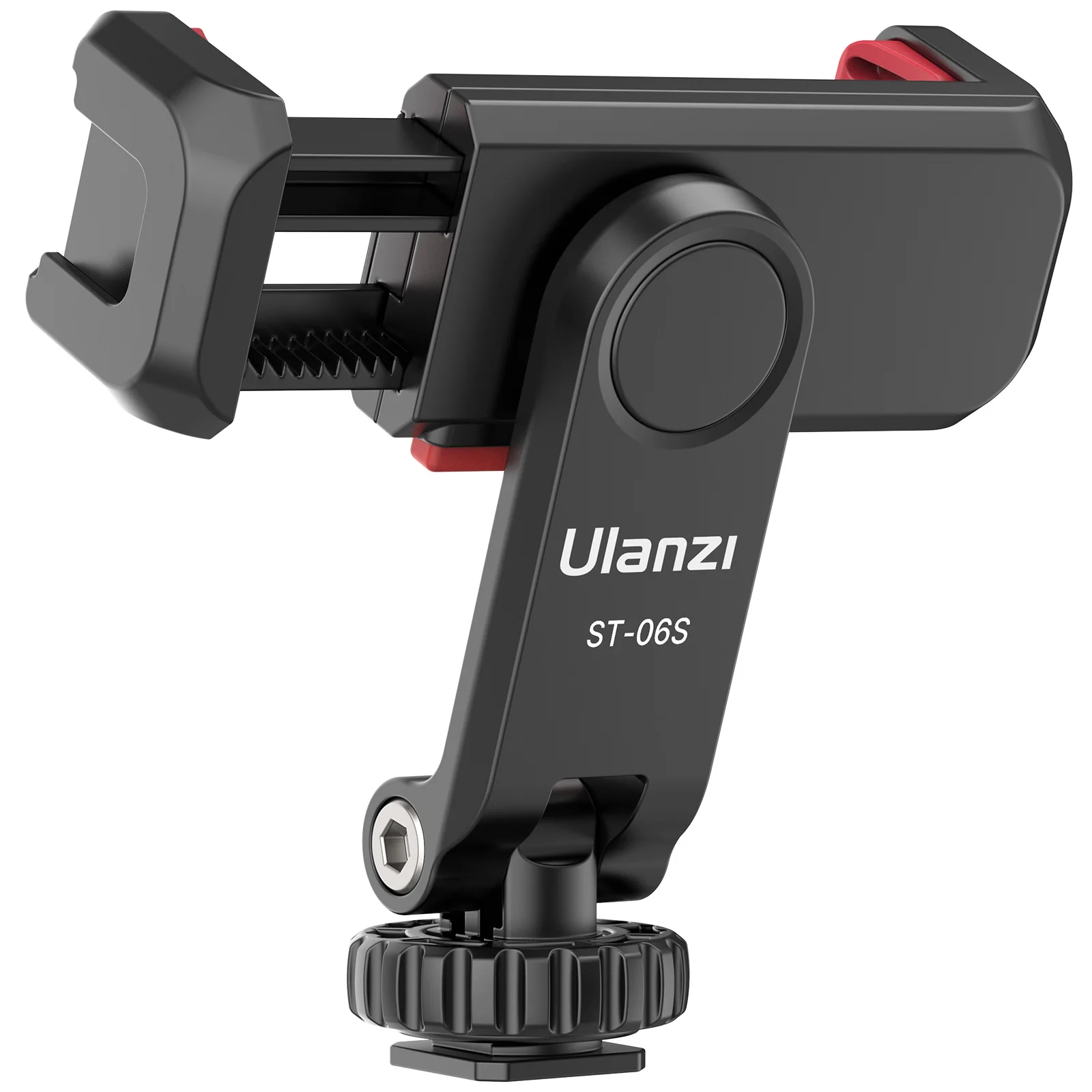 

Ulanzi ST-06S Vertical Shooting Phone Mount Holder DSLR Camera Monitor Mount Tripod Mount Clamp For Smartphone Vlog Shooting