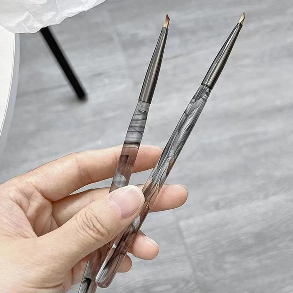 1Pc Nail Art Brushes Japanese Painting Pen Petal Butterfly Nail Art Design Pen Painting Tools Liner Gel Polish Drawing Brush 6
