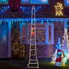 LED Christmas Ladder Lights with Santa Claus Doll String Light with Remote for Indoor Outdoor Home Garden Christmas Decor 2