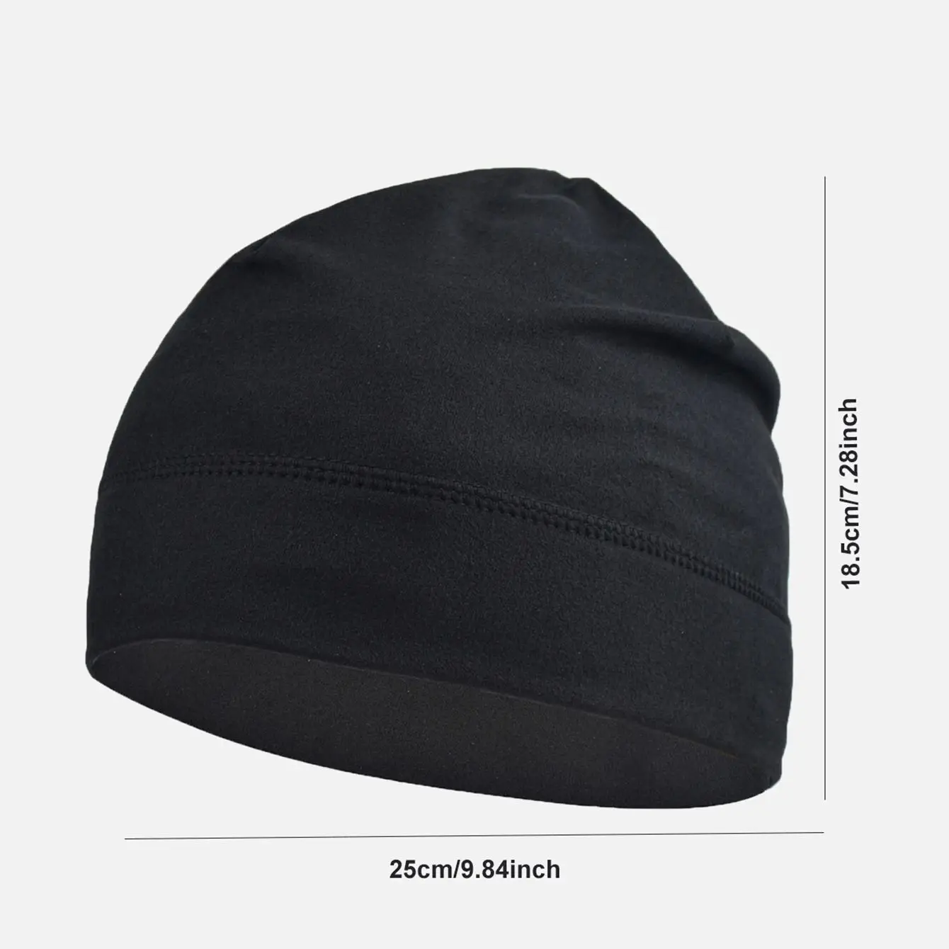 Winter Warm Running Cap Anti-Cold MTB Helmet Liner Fleece Skull Hat Men Women Windproof Thermal Outdoor Sport Ski Beanie Cap