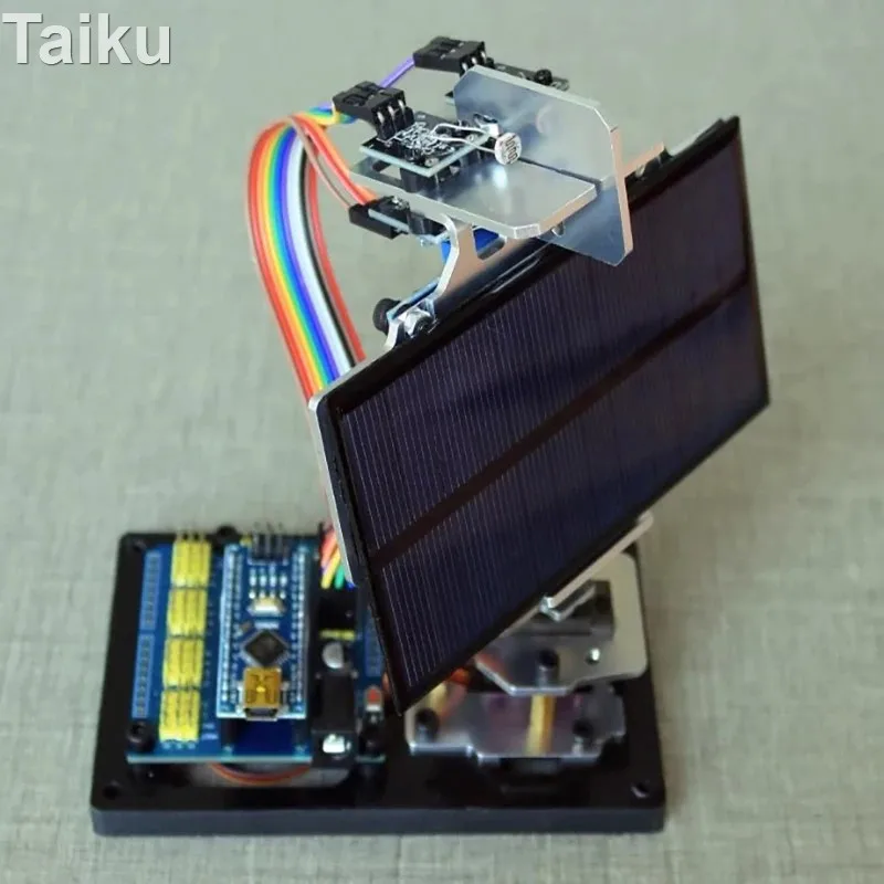 For Arduino DIY Kit Smart Solar Tracking Equipment Power Generation Maker Programmable Project Small Production Tracking Radar