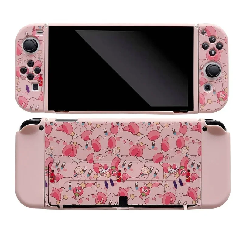 Kirby Switch Case Nintendo Switch Case Switch Hard Case Nintendo Switch  Accessories Nintendo Switch Skin Switch Shell Joycon Shell 