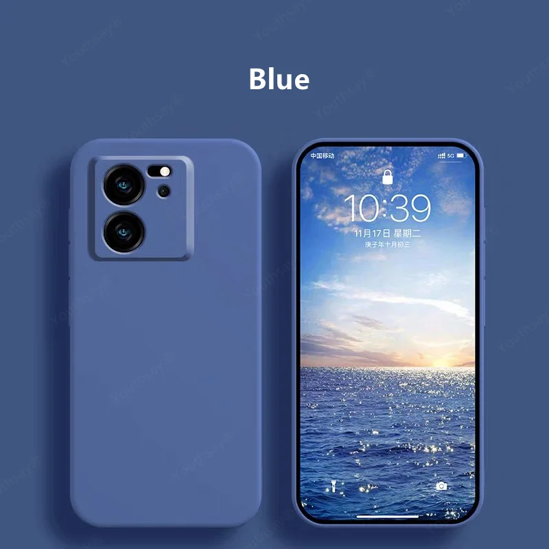 For Xiaomi 13T Pro Case For Xiaomi 13T Pro Cover Funda Coque Soft Silicone  Skin-Friendly