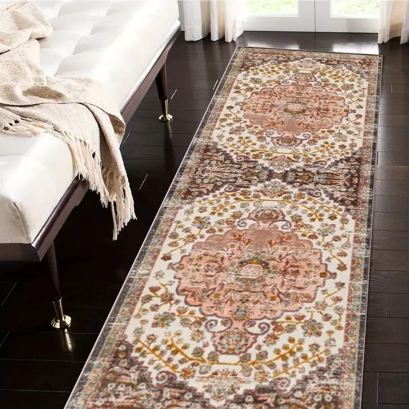 Vintage Non-Slip Runner Rug 4