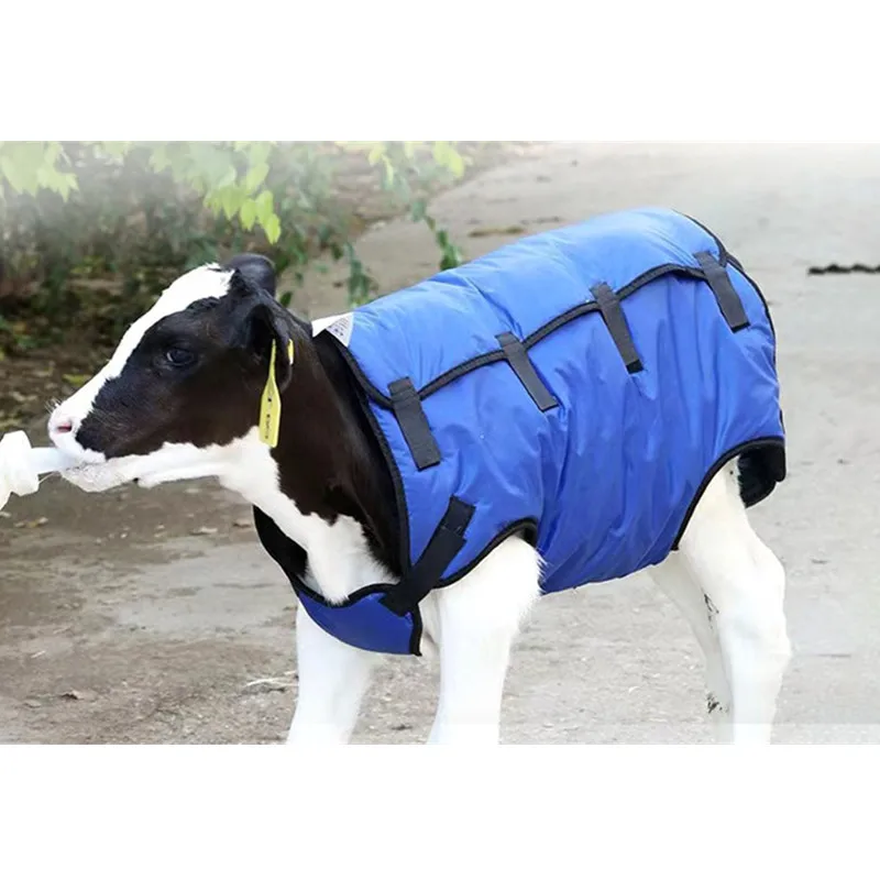Farm Calf Vest Warm Clothing Winter Coat Warm Apparel Pasture Cold Proof Clothing Calf Dog Wrap Thermal Insulation Coat Vest