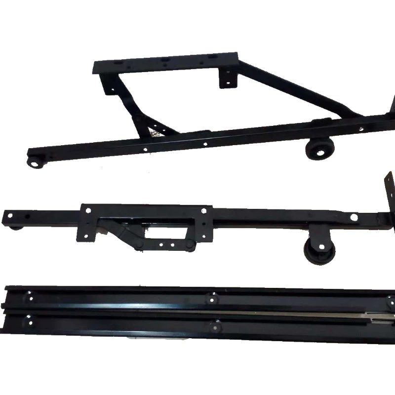 

A26-1 Guide rail sofa bed drawer slide slide slide sliding hidden hinge saving space and multifunctional A26-2