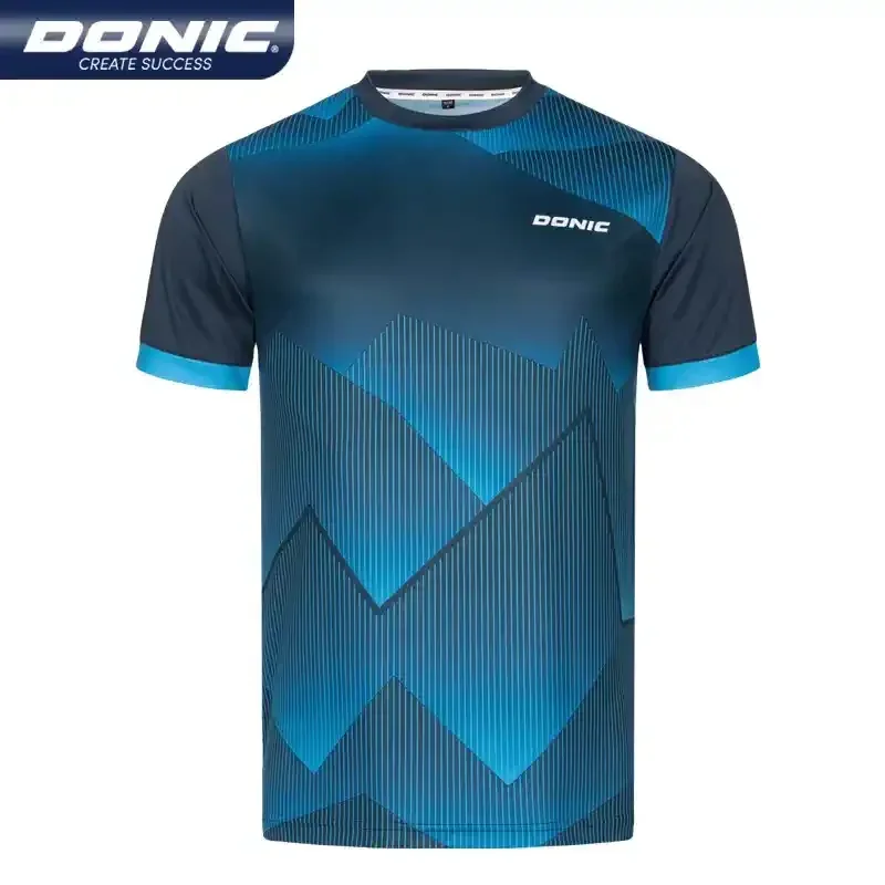Donic table tennis t-shirts,for men women ,sports polo clothes quick dry tennis tops