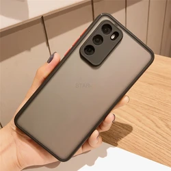 Matte Finish Shockproof Silicone Phone Case - Skin Feel, Hard Shell Protection - Note 20 plus (Black)