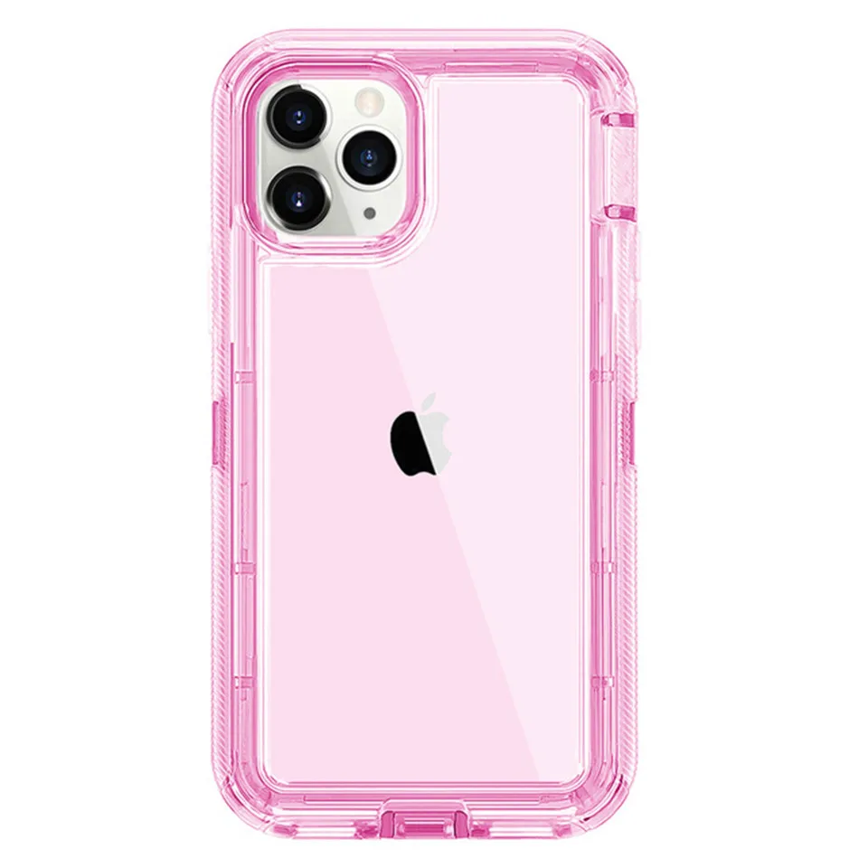 thumbnail image 1 of Funda híbrida de alta resistencia 360 para iPhone, carcasa transparente a prueba de golpes para modelos 14, 13, 11, 12, 15 Pro Max, X, XSMAX, XR, XS, 7, 8 Plus, 1 of 5
