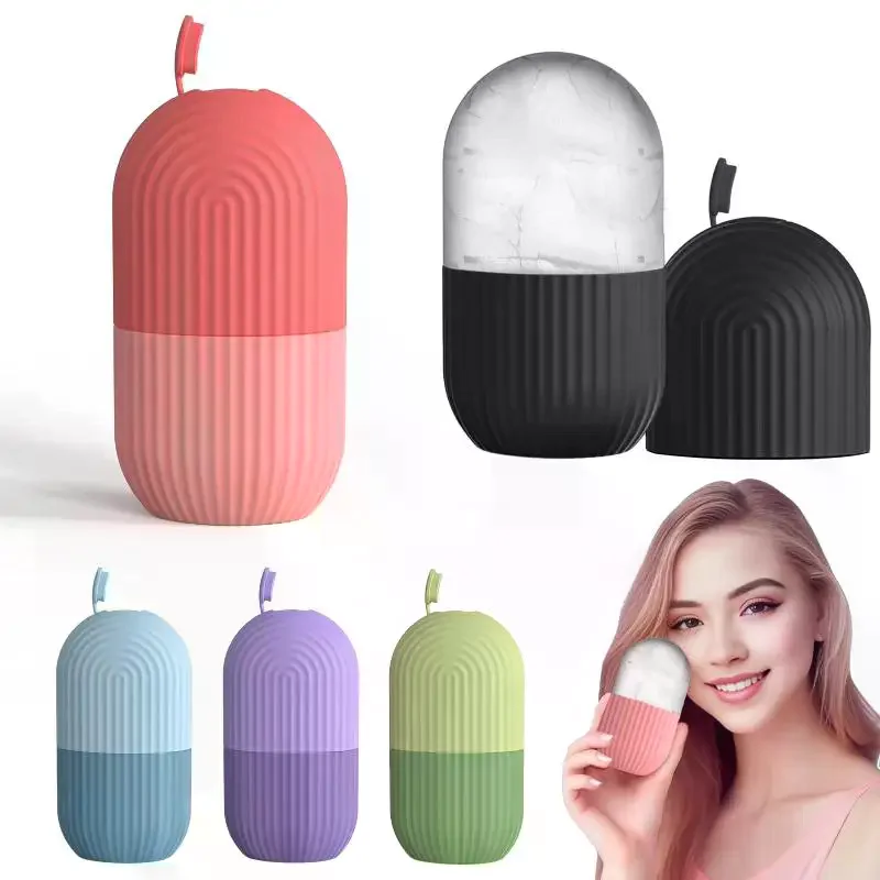 Revitalizing Ice Face Roller: Beauty Massage Tool for Reducing Puffiness and Minimizing Pores